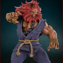 Vendor-unknown Pop Culture Shock Street Fighter Collectibles Akuma 1/4 Scale Polystone Statue
