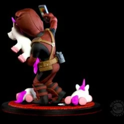 Maybang's Collectibles Qmx Deadpool #unicornselfie Q-Fig Diorama Quantum Mechanix (QMx)