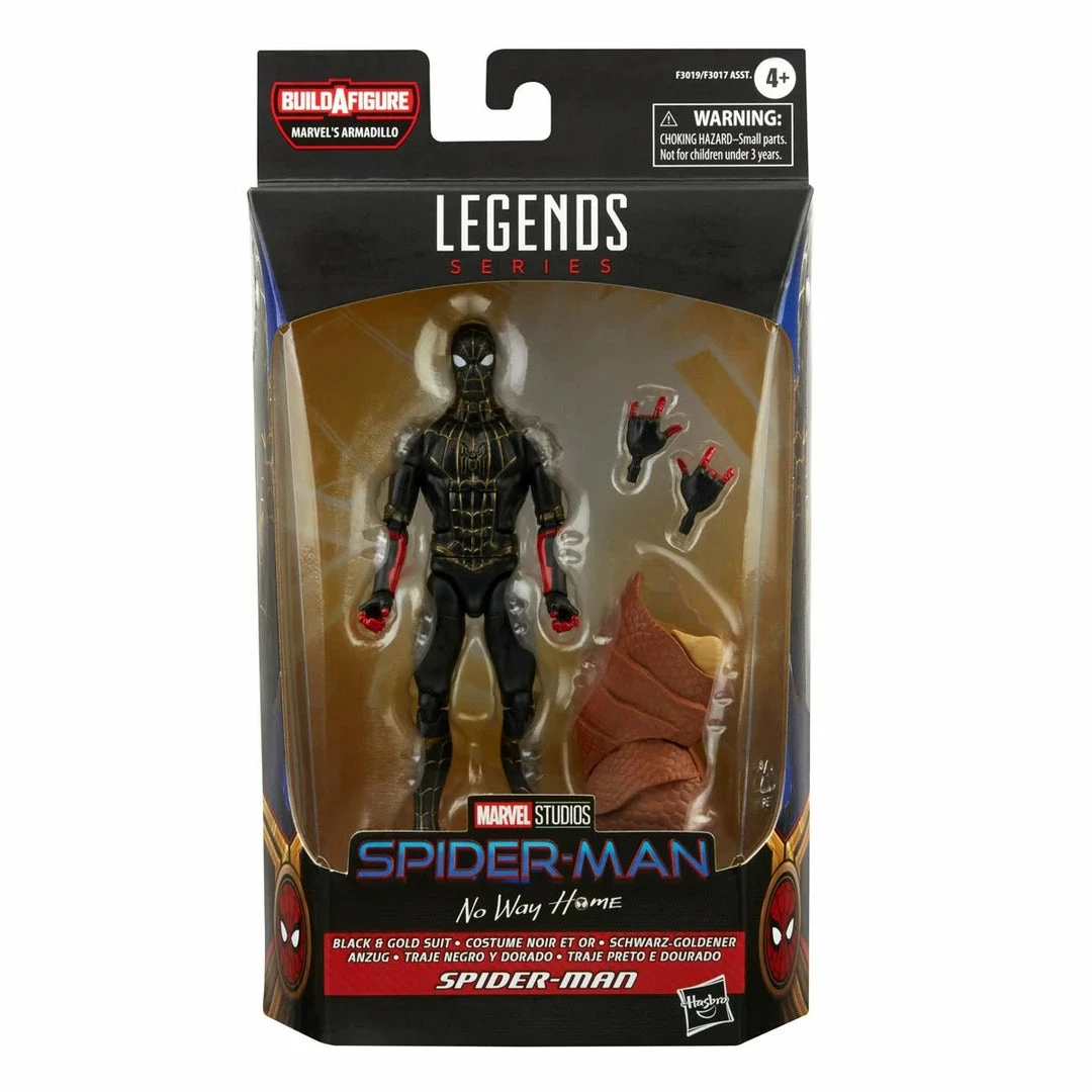 Maybang's Collectibles Hasbro Marvel Legends Spider-Man 3 6-Inch Action Figure Wave 13 Spider-Man (Black And Gold) Action Figure 4 Maybang's Collectibles Hasbro Marvel Legends Spider-Man 3 6-Inch Action Figure Wave 13 Spider-Man (Black And Gold) Action Figure