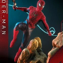 Maybang's Collectibles Hot Toys Marvel Comics Spider-Man No Way Home Friendly Neighborhood Spider-Man (Toby Maguire) 1/6 Scale 12
