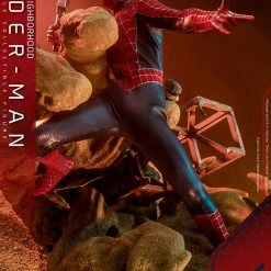 Maybang's Collectibles Hot Toys Marvel Comics Spider-Man No Way Home Friendly Neighborhood Spider-Man (Toby Maguire) 1/6 Scale 12