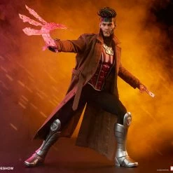 Maybang's Collectibles Sideshow Marvel Comics X-Men Gambit Deluxe 1/6 Scale 12" Collectible Figure Sideshow Collectibles