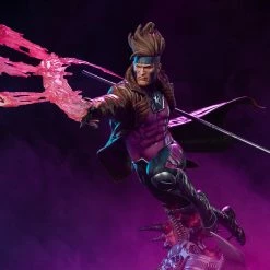 Maybang's Collectibles Sideshow Marvel Comics X-Men Gambit Maquette Statue Sideshow Collectibles