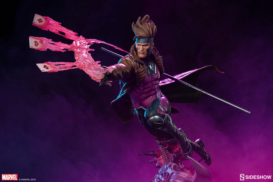 Maybang's Collectibles Sideshow Marvel Comics X-Men Gambit Maquette Statue Sideshow Collectibles 1 Maybang's Collectibles Sideshow Marvel Comics X-Men Gambit Maquette Statue Sideshow Collectibles