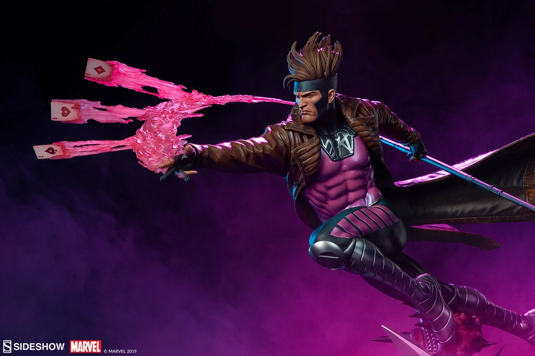 Maybang's Collectibles Sideshow Marvel Comics X-Men Gambit Maquette Statue Sideshow Collectibles 3 Maybang's Collectibles Sideshow Marvel Comics X-Men Gambit Maquette Statue Sideshow Collectibles