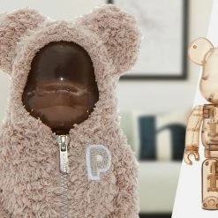 Maybang's Collectibles Medicom Toy Bearbrick Gelato Pique X Be@rbrick Beige 400%