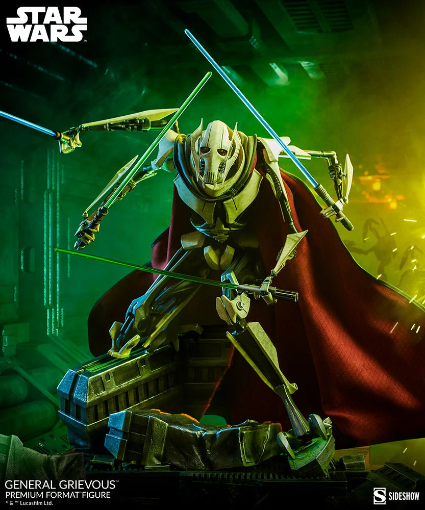 Maybang's Collectibles Sideshow Star Wars Revenge Of The Sith General Grievous Premium Format Figure Statue Sideshow Collectibles 1 Maybang's Collectibles Sideshow Star Wars Revenge Of The Sith General Grievous Premium Format Figure Statue Sideshow Collectibles