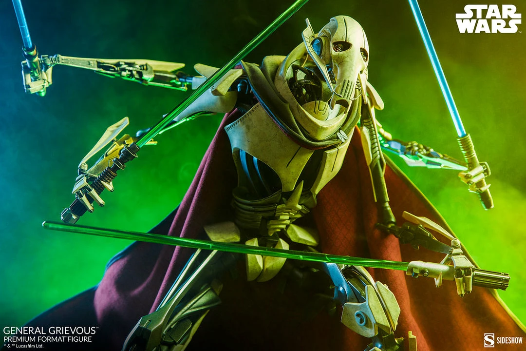 Maybang's Collectibles Sideshow Star Wars Revenge Of The Sith General Grievous Premium Format Figure Statue Sideshow Collectibles 3 Maybang's Collectibles Sideshow Star Wars Revenge Of The Sith General Grievous Premium Format Figure Statue Sideshow Collectibles