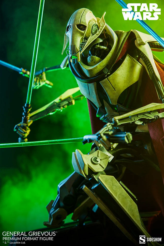 Maybang's Collectibles Sideshow Star Wars Revenge Of The Sith General Grievous Premium Format Figure Statue Sideshow Collectibles 4 Maybang's Collectibles Sideshow Star Wars Revenge Of The Sith General Grievous Premium Format Figure Statue Sideshow Collectibles