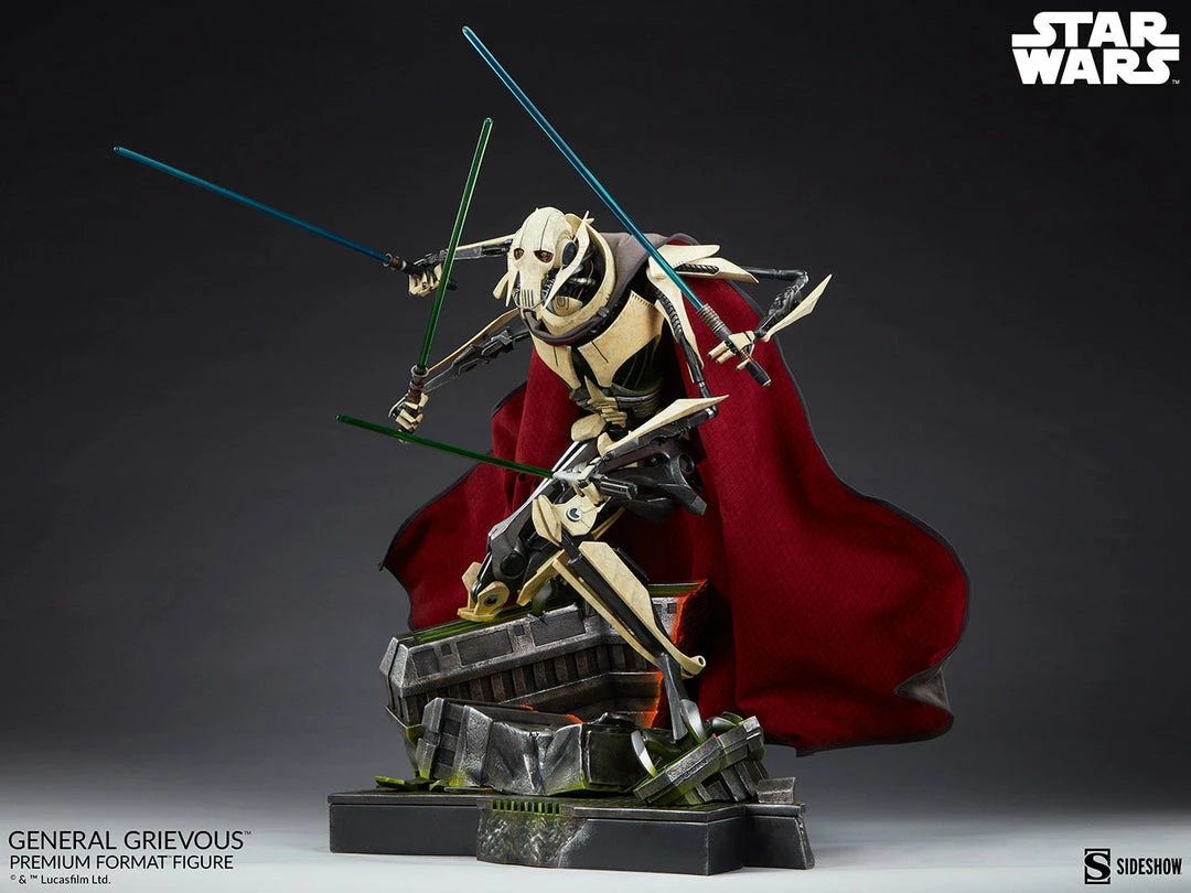 Maybang's Collectibles Sideshow Star Wars Revenge Of The Sith General Grievous Premium Format Figure Statue Sideshow Collectibles 8 Maybang's Collectibles Sideshow Star Wars Revenge Of The Sith General Grievous Premium Format Figure Statue Sideshow Collectibles
