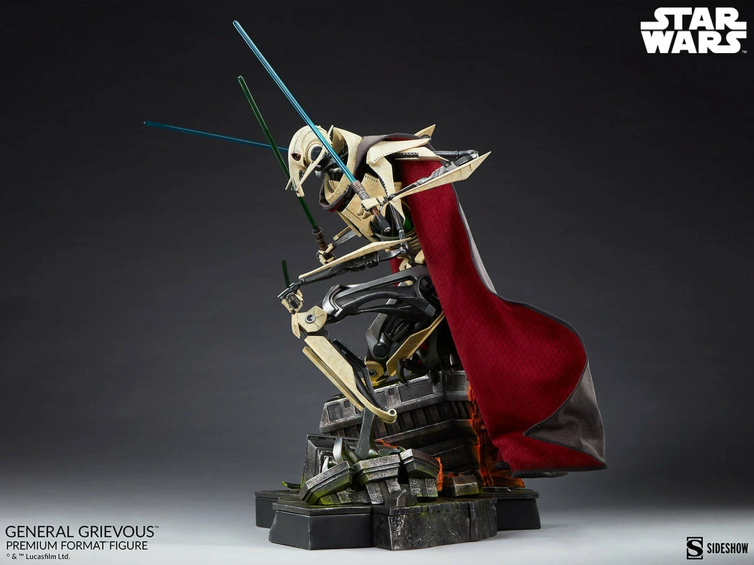Maybang's Collectibles Sideshow Star Wars Revenge Of The Sith General Grievous Premium Format Figure Statue Sideshow Collectibles 9 Maybang's Collectibles Sideshow Star Wars Revenge Of The Sith General Grievous Premium Format Figure Statue Sideshow Collectibles
