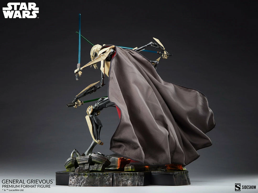 Maybang's Collectibles Sideshow Star Wars Revenge Of The Sith General Grievous Premium Format Figure Statue Sideshow Collectibles 10 Maybang's Collectibles Sideshow Star Wars Revenge Of The Sith General Grievous Premium Format Figure Statue Sideshow Collectibles