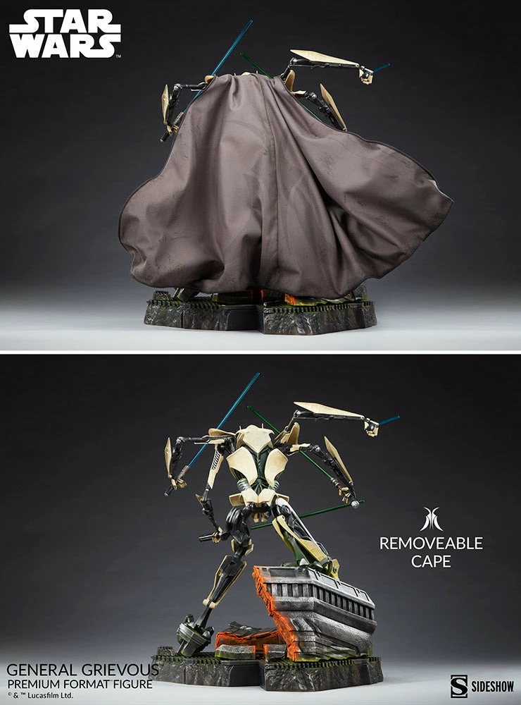 Maybang's Collectibles Sideshow Star Wars Revenge Of The Sith General Grievous Premium Format Figure Statue Sideshow Collectibles 11 Maybang's Collectibles Sideshow Star Wars Revenge Of The Sith General Grievous Premium Format Figure Statue Sideshow Collectibles