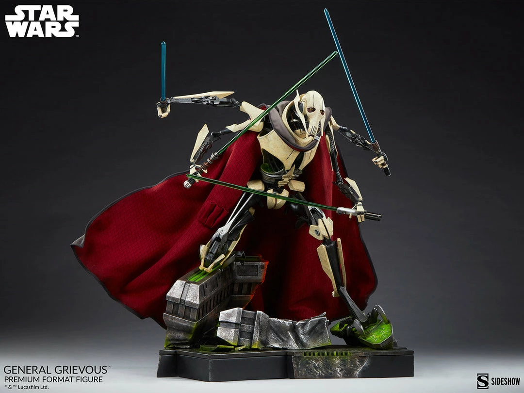 Maybang's Collectibles Sideshow Star Wars Revenge Of The Sith General Grievous Premium Format Figure Statue Sideshow Collectibles 13 Maybang's Collectibles Sideshow Star Wars Revenge Of The Sith General Grievous Premium Format Figure Statue Sideshow Collectibles