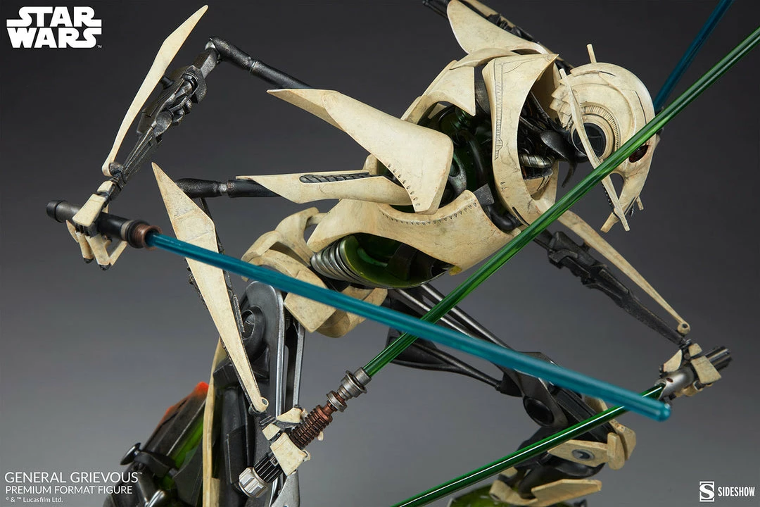 Maybang's Collectibles Sideshow Star Wars Revenge Of The Sith General Grievous Premium Format Figure Statue Sideshow Collectibles 18 Maybang's Collectibles Sideshow Star Wars Revenge Of The Sith General Grievous Premium Format Figure Statue Sideshow Collectibles