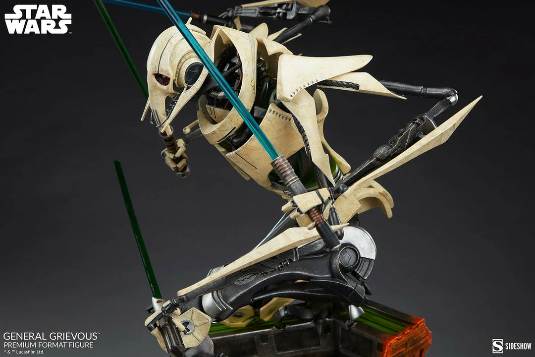 Maybang's Collectibles Sideshow Star Wars Revenge Of The Sith General Grievous Premium Format Figure Statue Sideshow Collectibles 19 Maybang's Collectibles Sideshow Star Wars Revenge Of The Sith General Grievous Premium Format Figure Statue Sideshow Collectibles