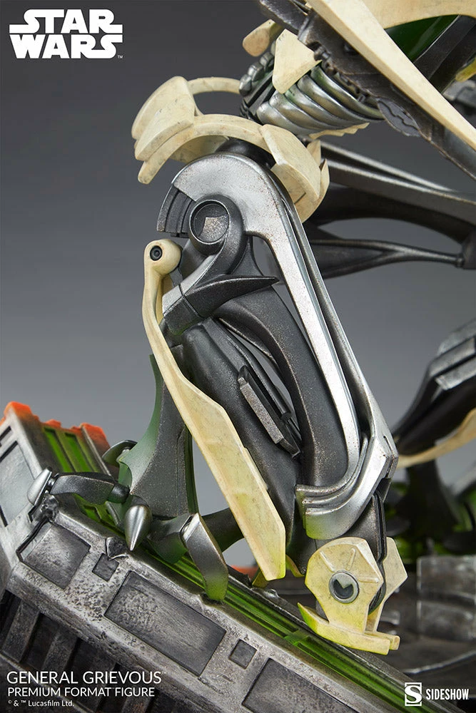 Maybang's Collectibles Sideshow Star Wars Revenge Of The Sith General Grievous Premium Format Figure Statue Sideshow Collectibles 21 Maybang's Collectibles Sideshow Star Wars Revenge Of The Sith General Grievous Premium Format Figure Statue Sideshow Collectibles