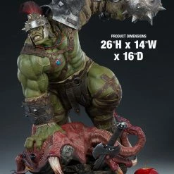 Maybang's Collectibles Sideshow Marvel Comics Hulk Gladiator Hulk Maquette Statue Sideshow Collectibles
