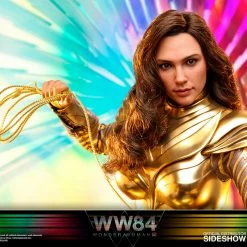 Maybang's Collectibles Hot Toys DC Comics Wonder Woman 1984 Golden Armor Wonder Woman (Deluxe Ver.) 1/6 Scale Collectible Figure