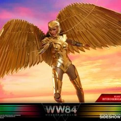 Maybang's Collectibles Hot Toys DC Comics Wonder Woman 1984 Golden Armor Wonder Woman (Deluxe Ver.) 1/6 Scale Collectible Figure