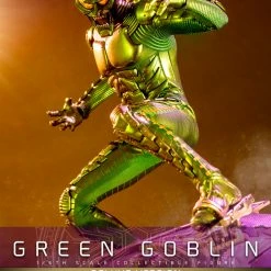 Maybang's Collectibles Hot Toys Marvel Spider-Man No Way Home Green Goblin (Deluxe Version) 1/6 Scale 12" Collectible Figure Set