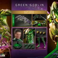 Maybang's Collectibles Hot Toys Marvel Spider-Man No Way Home Green Goblin (Deluxe Version) 1/6 Scale 12