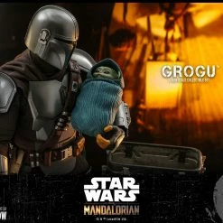 Maybang's Collectibles Hot Toys Star Wars The Mandalorian - Television Masterpiece Series The Child (Grogu) 1/6 Scale Collectible Figure Set