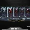 Maybang's Collectibles Hot Toys Marvel Iron Man 1/6 Scale Diorama Accessory Hall Of Armor Set Of 7