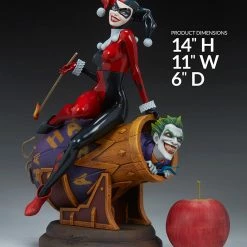 Maybang's Collectibles Sideshow Collectibles Sideshow DC Comics Harley Quinn And The Joker Diorama Statue