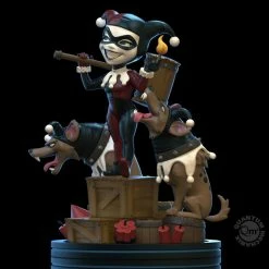 Maybang's Collectibles Qmx DC Comics Harley Quinn Q-fig Remastered Figure Quantum Mechanix (QMx)