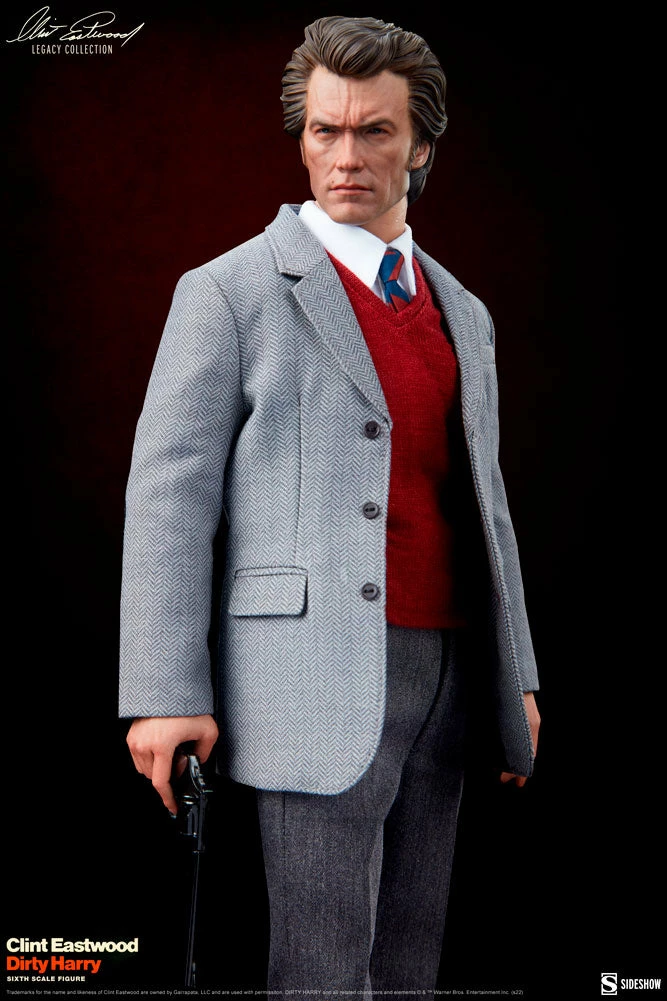 Maybang's Collectibles Sideshow Dirty Harry Harry Callahan Clint Eastwood Legacy Collection 1/6 Scale 12" Collectible Figure Sideshow Collectibles 10 Maybang's Collectibles Sideshow Dirty Harry Harry Callahan Clint Eastwood Legacy Collection 1/6 Scale 12" Collectible Figure Sideshow Collectibles