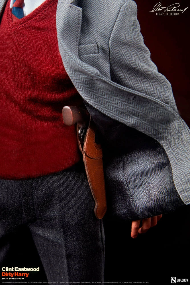 Maybang's Collectibles Sideshow Dirty Harry Harry Callahan Clint Eastwood Legacy Collection 1/6 Scale 12" Collectible Figure Sideshow Collectibles 14 Maybang's Collectibles Sideshow Dirty Harry Harry Callahan Clint Eastwood Legacy Collection 1/6 Scale 12" Collectible Figure Sideshow Collectibles