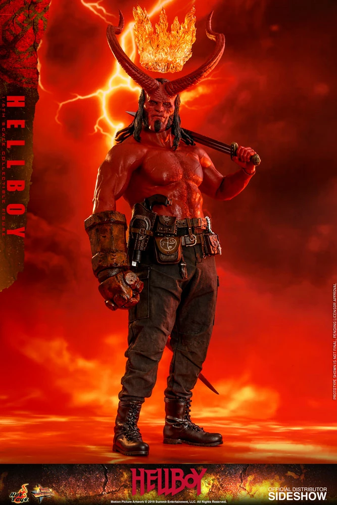 Maybang's Collectibles Hot Toys Hellboy 2019 Hellboy 1/6 Scale Collectible Figure 1 Maybang's Collectibles Hot Toys Hellboy 2019 Hellboy 1/6 Scale Collectible Figure