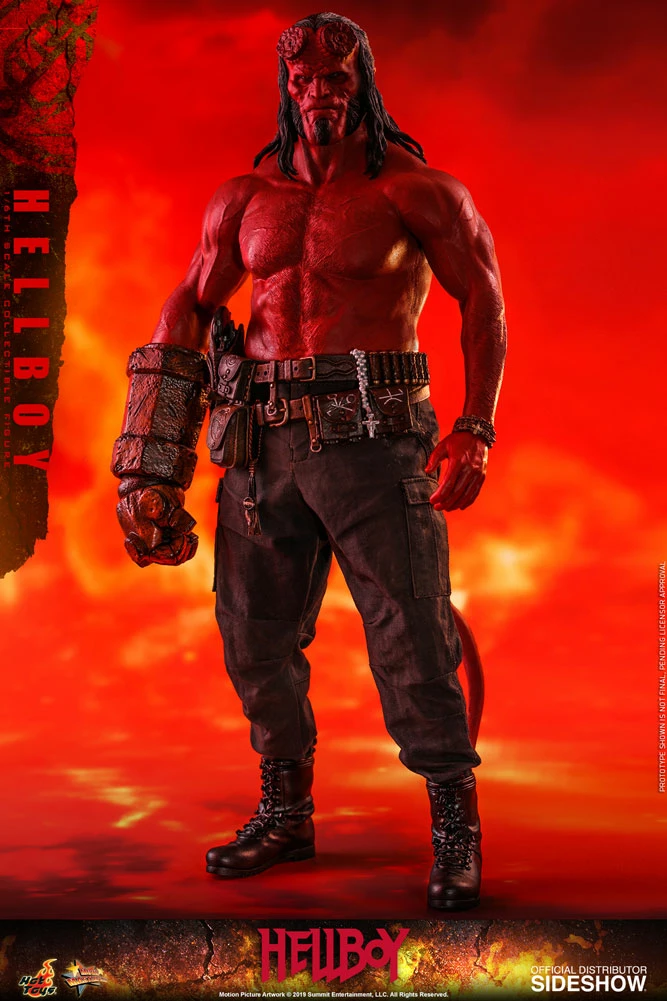 Maybang's Collectibles Hot Toys Hellboy 2019 Hellboy 1/6 Scale Collectible Figure 4 Maybang's Collectibles Hot Toys Hellboy 2019 Hellboy 1/6 Scale Collectible Figure