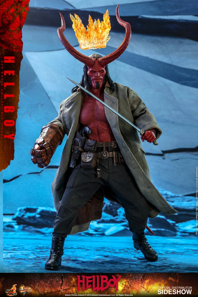 Maybang's Collectibles Hot Toys Hellboy 2019 Hellboy 1/6 Scale Collectible Figure 5 Maybang's Collectibles Hot Toys Hellboy 2019 Hellboy 1/6 Scale Collectible Figure