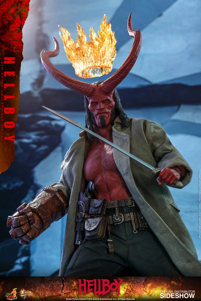 Maybang's Collectibles Hot Toys Hellboy 2019 Hellboy 1/6 Scale Collectible Figure 6 Maybang's Collectibles Hot Toys Hellboy 2019 Hellboy 1/6 Scale Collectible Figure