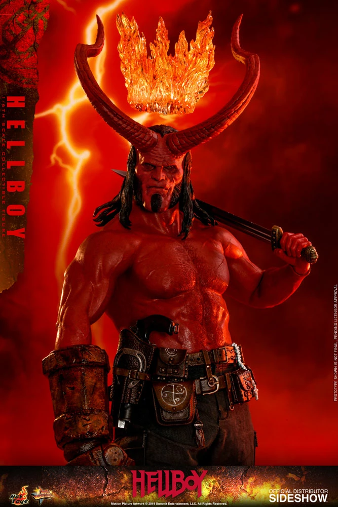 Maybang's Collectibles Hot Toys Hellboy 2019 Hellboy 1/6 Scale Collectible Figure 10 Maybang's Collectibles Hot Toys Hellboy 2019 Hellboy 1/6 Scale Collectible Figure