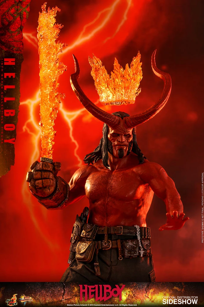 Maybang's Collectibles Hot Toys Hellboy 2019 Hellboy 1/6 Scale Collectible Figure 12 Maybang's Collectibles Hot Toys Hellboy 2019 Hellboy 1/6 Scale Collectible Figure