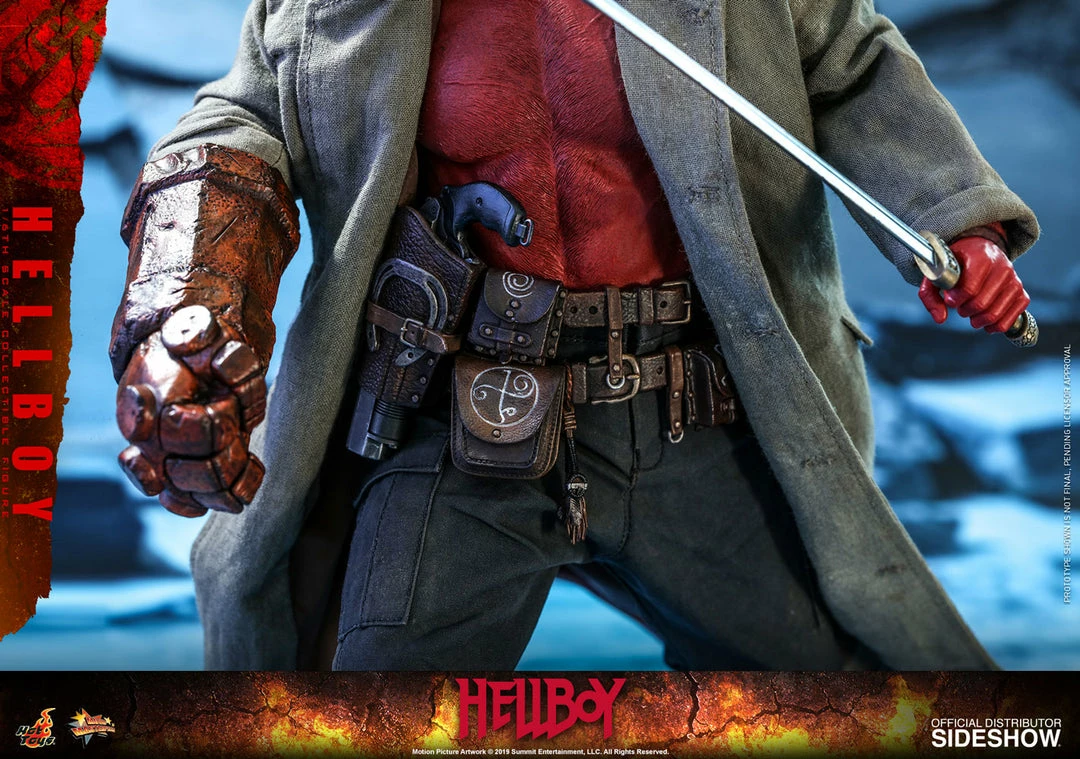 Maybang's Collectibles Hot Toys Hellboy 2019 Hellboy 1/6 Scale Collectible Figure 22 Maybang's Collectibles Hot Toys Hellboy 2019 Hellboy 1/6 Scale Collectible Figure
