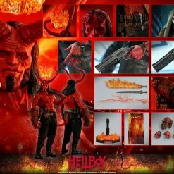 Maybang's Collectibles Hot Toys Hellboy 2019 Hellboy 1/6 Scale Collectible Figure 45 Maybang's Collectibles Hot Toys Hellboy 2019 Hellboy 1/6 Scale Collectible Figure