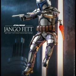 Maybang's Collectibles Hot Toys Star Wars Episode II: Attack Of The Clones Jango Fett 1/6 Scale 12" Collectible Figure 25 Maybang's Collectibles Hot Toys Star Wars Episode II: Attack Of The Clones Jango Fett 1/6 Scale 12