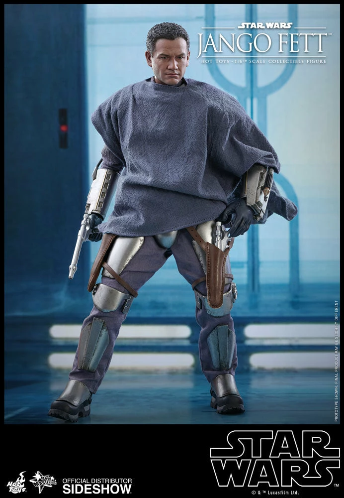 Maybang's Collectibles Hot Toys Star Wars Episode II: Attack Of The Clones Jango Fett 1/6 Scale 12" Collectible Figure 8 Maybang's Collectibles Hot Toys Star Wars Episode II: Attack Of The Clones Jango Fett 1/6 Scale 12" Collectible Figure