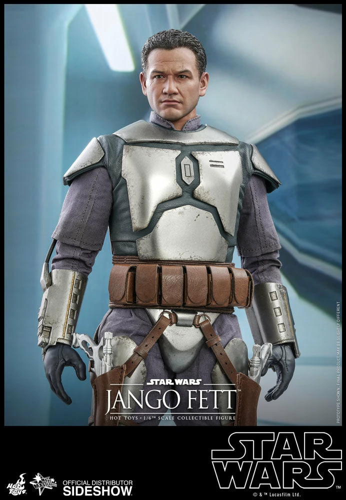Maybang's Collectibles Hot Toys Star Wars Episode II: Attack Of The Clones Jango Fett 1/6 Scale 12" Collectible Figure 9 Maybang's Collectibles Hot Toys Star Wars Episode II: Attack Of The Clones Jango Fett 1/6 Scale 12" Collectible Figure