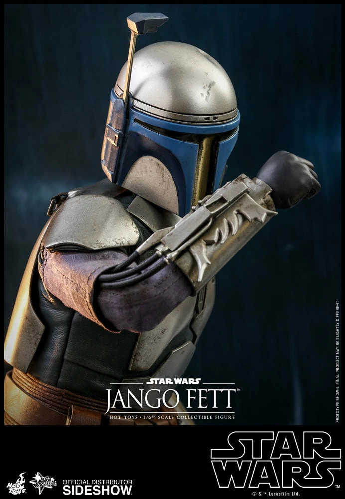 Maybang's Collectibles Hot Toys Star Wars Episode II: Attack Of The Clones Jango Fett 1/6 Scale 12" Collectible Figure 11 Maybang's Collectibles Hot Toys Star Wars Episode II: Attack Of The Clones Jango Fett 1/6 Scale 12" Collectible Figure
