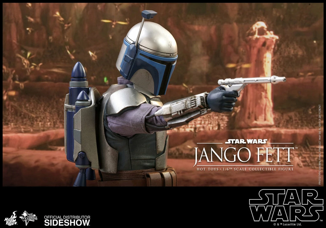Maybang's Collectibles Hot Toys Star Wars Episode II: Attack Of The Clones Jango Fett 1/6 Scale 12" Collectible Figure 19 Maybang's Collectibles Hot Toys Star Wars Episode II: Attack Of The Clones Jango Fett 1/6 Scale 12" Collectible Figure