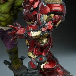 Maybang's Collectibles Sideshow Marvel Comcis Hulk Vs Hulkbuster Maquette Statue Sideshow Collectibles