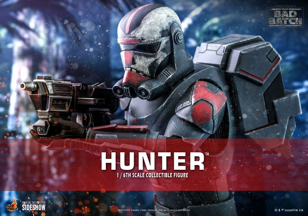 Maybang's Collectibles Hot Toys Star Wars The Bad Batch - Television Masterpiece Series Hunter 1/6 Scale Collectible Figure 1 Maybang's Collectibles Hot Toys Star Wars The Bad Batch - Television Masterpiece Series Hunter 1/6 Scale Collectible Figure