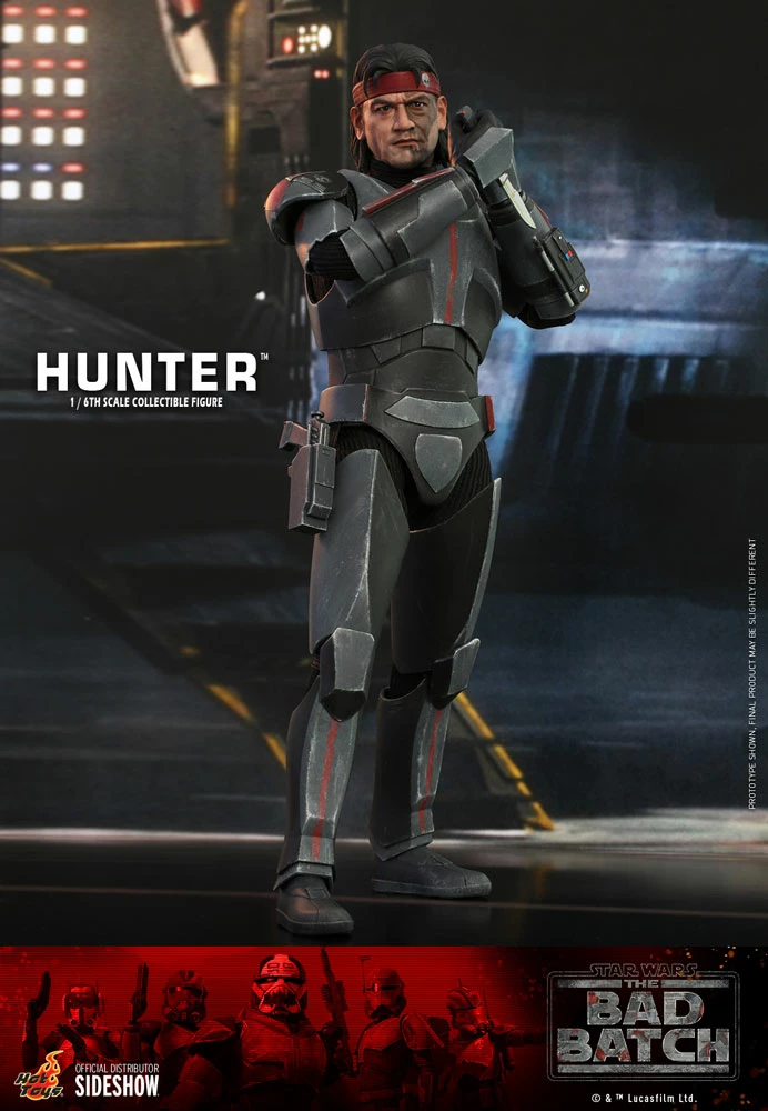 Maybang's Collectibles Hot Toys Star Wars The Bad Batch - Television Masterpiece Series Hunter 1/6 Scale Collectible Figure 3 Maybang's Collectibles Hot Toys Star Wars The Bad Batch - Television Masterpiece Series Hunter 1/6 Scale Collectible Figure