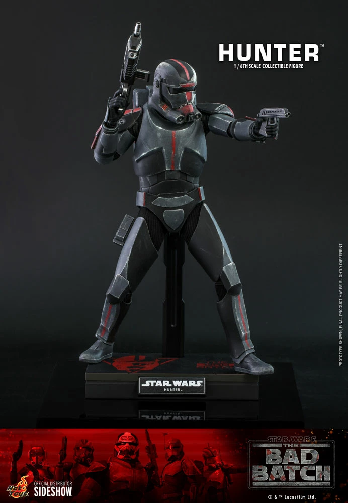 Maybang's Collectibles Hot Toys Star Wars The Bad Batch - Television Masterpiece Series Hunter 1/6 Scale Collectible Figure 4 Maybang's Collectibles Hot Toys Star Wars The Bad Batch - Television Masterpiece Series Hunter 1/6 Scale Collectible Figure