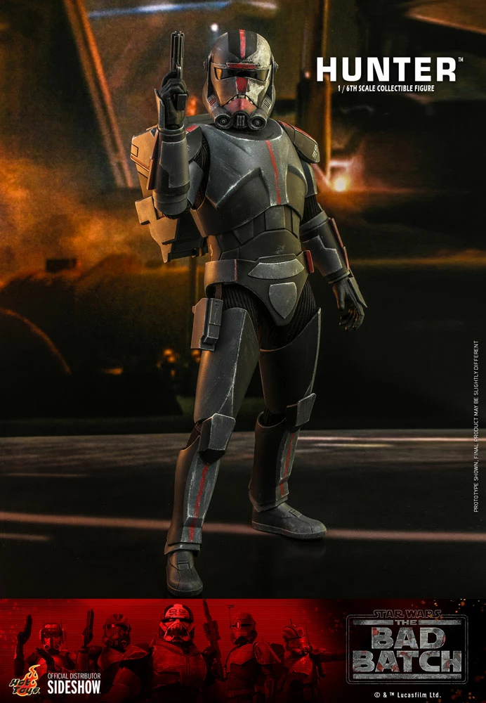 Maybang's Collectibles Hot Toys Star Wars The Bad Batch - Television Masterpiece Series Hunter 1/6 Scale Collectible Figure 5 Maybang's Collectibles Hot Toys Star Wars The Bad Batch - Television Masterpiece Series Hunter 1/6 Scale Collectible Figure
